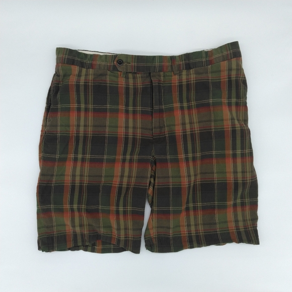 Polo by Ralph Lauren Shorts Ralph Lauren Polo Mens Plaid Khaki